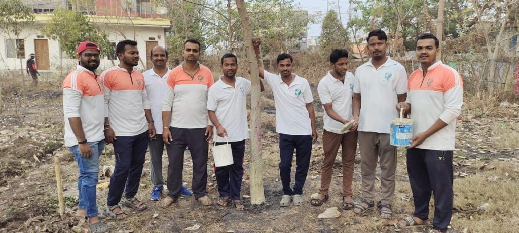 A Unique Way of Celebrating Holi with Trees