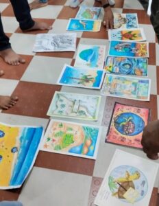 Read more about the article Art for Awareness: Protecting Olive Ridley Turtles