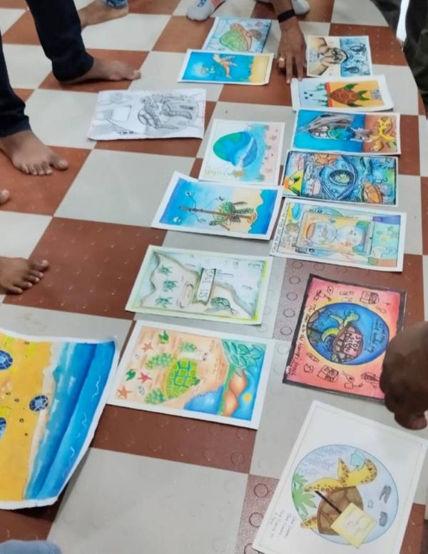 Art for Awareness: Protecting Olive Ridley Turtles